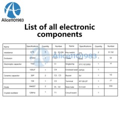 4 Digit Electronic Clock Electronic Production DIY Learing Kit For Arduino DIY