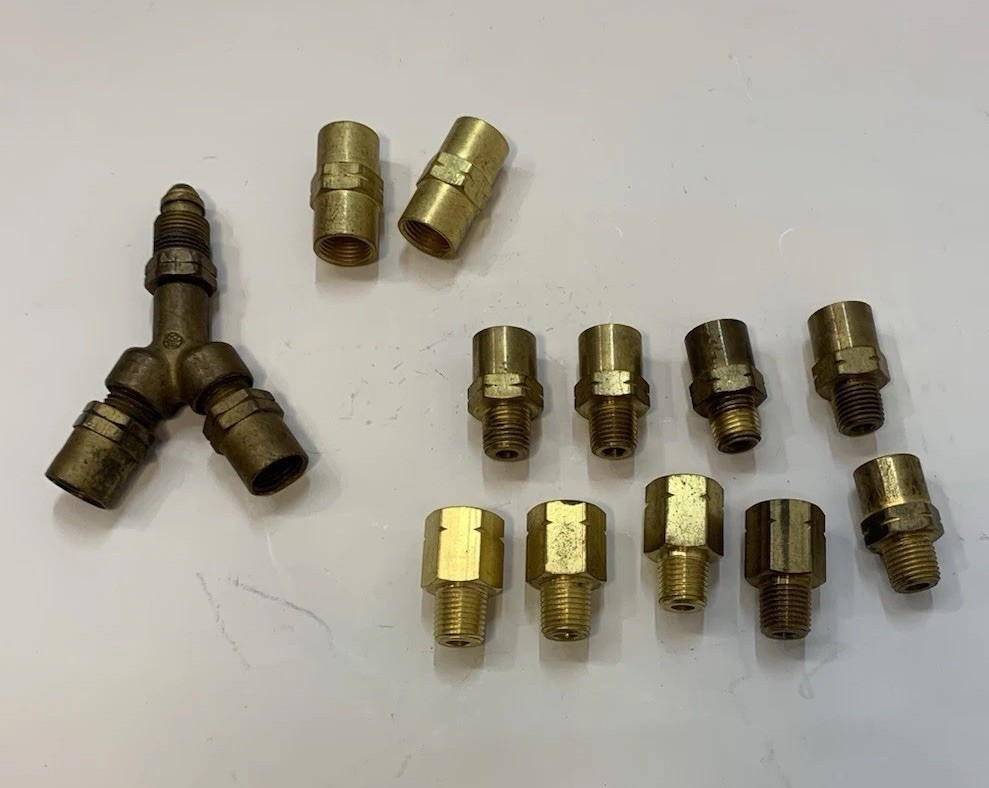 WESTERN ENTERPRISE LOT INERT WATER ARC WELDING ADAPTERS W-15, AW-431 402 Y