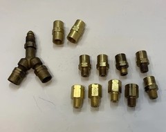 WESTERN ENTERPRISE LOT INERT WATER ARC WELDING ADAPTERS W-15, AW-431 402 Y