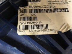 50FT Mil-Spec M27500-16ML2T Aircraft Cable #16/2 Wire (XL-PVDF)