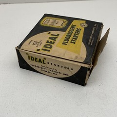 (25-Pack) Vintage Ideal FS-12 Fluorescent Light Bulb Starter 32W Made in USA