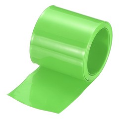 Battery Wrap Heat Shrink Tubing 35mm Dia 55mm Flat 8 Feet Fruit Green