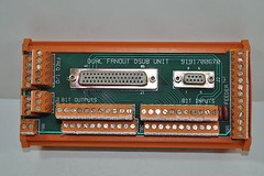 Weidmuller Dual Fanout DSUB Unit Board Model# 9191700670