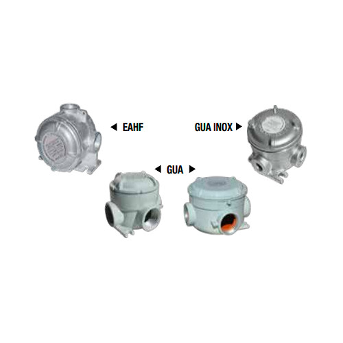 BARTEC GUAX69SA, 4×2″ AL X Junction Hub, 1 pc