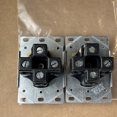 Lot of (2) NEMA, 14-50R, 50 Amp, 125/250V, 3-pole 4-Wire Receptacles