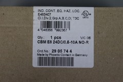 Phoenix Contact CBM E8 24DC/0.5-10A NO-R Circuit Breaker 2905744 Sealed