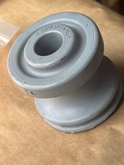 Hendrix HPI-53-2 Polyethylene A-Neck Spool Insulator for Medium High Voltage