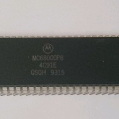 1 pc 68000 P8 Processor CPU 64-Pin Generic Works USA