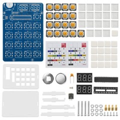LED Display Calculator Making Electronic Kit MCU DIY Soldering Practice Project