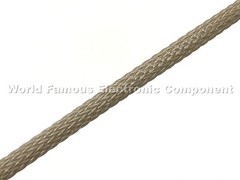 Beige PET flex braided expandable sleeving – USA