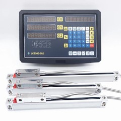 Linear Scale 3 Axis Digital Readout DRO Display Kit Bridgeport CNC Milling Lathe