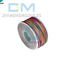 30AWG Test Wrapping Cable Wire 280M B-30-1000 8-Wire Colored Insulation