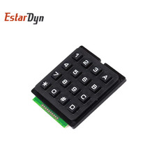 3×4 / 4×4 Matrix Keypad Membrane Switch Module for Arduino