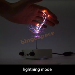 AC110-220V Mini Tesla Coil Bluetooth Music Tesla Coil w/Lightning&Music Modes
