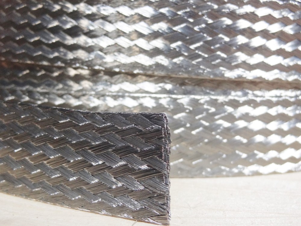 20 FEET 3/4″ BRAIDED GROUND STRAP GROUNDING Tinned Copper Flat Braid MADE IN USA