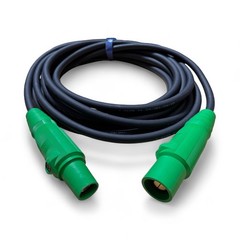 CAMLOCK – 25 FT 4 WIRE SET 105 AMP 480 VOLT M/F SER 16 HUBBELL 6 AWG 600V TYPE W