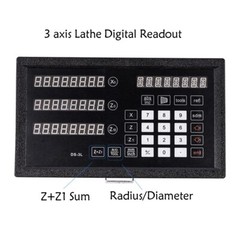 Lathe DRO 3 axis Digital Readout Suit to SINO Ditron Easson Linear Scale Encoder