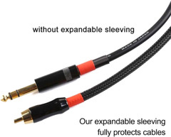 5 FT. 1/8″ Black Expandable Wire Cable Sleeving Sheathing Braided Loom Tubing US