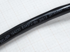 Belden Y64232 18/3P Shielded Twisted Pair Control Tray Cable PLTC/ITC SPOS/25ft