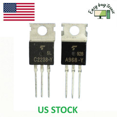 2pairs TOSHIBA 2SA968-Y 2SC2238-Y 2SA968 2SC2238 A968-Y C2238-Y Amplifier
