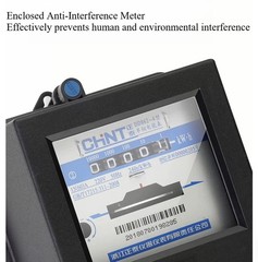 Single-phase 220V Residential Electric Meter for Rental Properties—mechanical