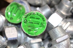 Appleton Electric CG90-2550S 1/2″ 90Degree watertight Cord Grip Connector lot 25