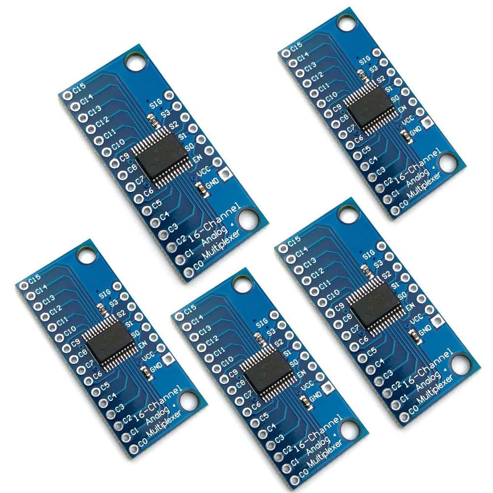 5Pcs 16CH Analog Digital Multiplexer Breakout Board Module CD74HC4067 CMOS Pr…