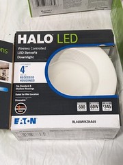 Halo 4″ Wireless Smart Integrated LED Recessed Ceiling Light Qty 4 RL460WHZHA69