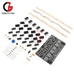 Digital Circuit Clock DIY Electronic Kit Electronic Clock Teaching Kit With Case