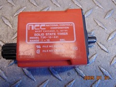 NCC T3K-10-441 SOLID STATE TIMER .1-10 SECONDS