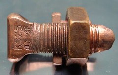LOT of 2: Burndy KS25 Servit Split Bolt Connector Type KS 1/0ST RUN 14-1/0 ST