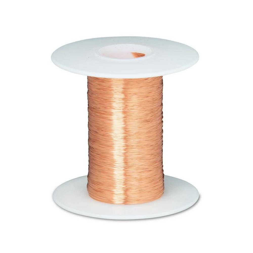 30 AWG Gauge Bare Copper Wire Buss Wire 1000′ Length 0.0100″ Natural