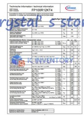 1PCS INFINEON FP100R12KT4 Module Supply New 100% Best Service Quality Guarantee