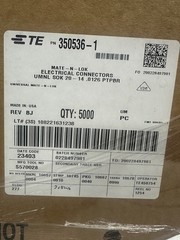 TE CONNECTIVITY 350536-1 Mate-N-Lock Electrical Connectors 20-14 AWG Lot of 5000