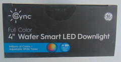 GE CYNC Full Color 4 Inch Wafer Smart LED Downlight Fixture New in Box