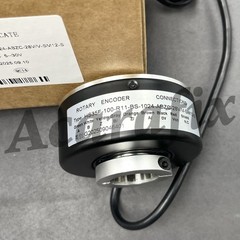 1pc Black and silver Encoder HS35F-100-R11-BS-1024-ABZC-28V/V-SM12-S