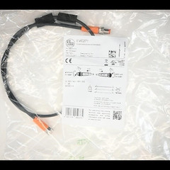 NEW IFM EVC271 FIBER OPTIC DOUBLE ENDED CORDSET VDOGF040MSS00 6H03STGF030MSS