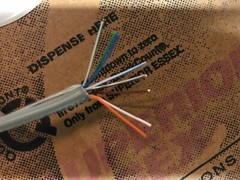100′ Superior Essex 18-241-33 4 Pair 24 AWG UTP Cat 3 CMR Telephone Wire Cable