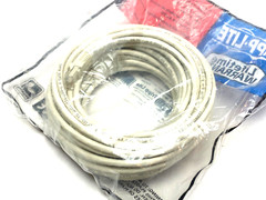 Tripp Lite N201-050-WH Cat6 Gigabit White Snagless Patch Cable RJ45 M to M 50ft