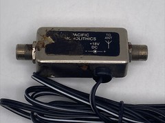 PACIFIC MONOLITHICS Model 12018C Power Supply 120VAC 60Hz 20W; 240DC 528mA