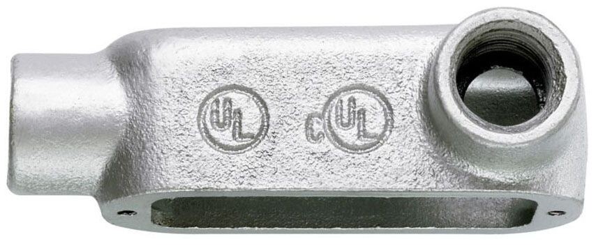 Crouse-Hinds LR150M-CG, 1-1/2″ Hub, Iron, Form 5, LR-Type, Conduit Body, 1pc