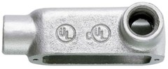 Crouse-Hinds LR150M-CG, 1-1/2″ Hub, Iron, Form 5, LR-Type, Conduit Body, 1pc