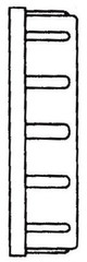 SEPCO ST16, 2-1/2″, Female, Plastic IMC/Rigid Conduit Bushing, 1 pc