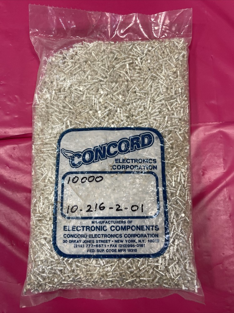 Concord Electronics (10k Count) 10-216-2-01 NON-INSULATED DOUBLE TURRET TERMINAL