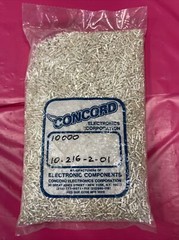 Concord Electronics (10k Count) 10-216-2-01 NON-INSULATED DOUBLE TURRET TERMINAL