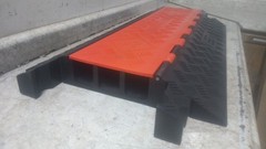 Checkers GD3X225-O/B 38-5/8 In Length Black/Orange 3 Channel Cable Protector