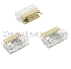 20PCS Panel Mount PCB Fuse Holder Case With Cover For 5x20mm Fuse 250V 6A