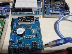 New For Arduino 4 Plug in Shields Brand New with u16 R3 Board USB Cables