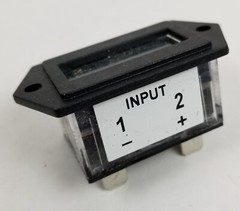 Trumeter 3400-MAX-LV Totalizing Counter 4-30 VDC 2-Hole 1/4” Spade Terminal NEW