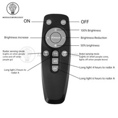 3.2V 3.7V Radar Human Body Sensor Solar Street Light Circuit Board Driver 40W